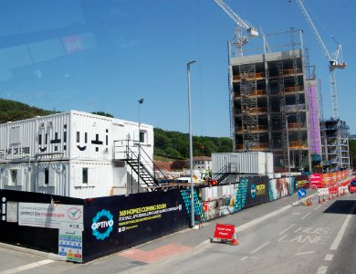 Construction Works at former Preston Barracks site, Lewes Road, Brighton (June 2019) (7)
