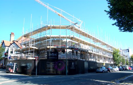 Construction Work at Site of former Montpelier Place Baptist Church, Brighton (September 2018) (3) photo