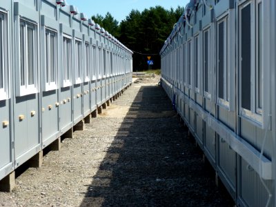 Containers office a lot
