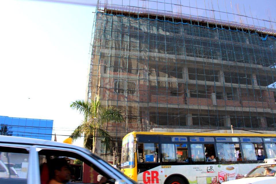 Construction Site in Yangon
