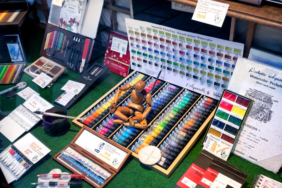 Brushes creativity artistic