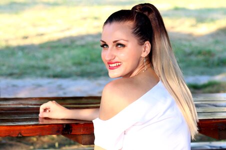 Portrait beauty smile