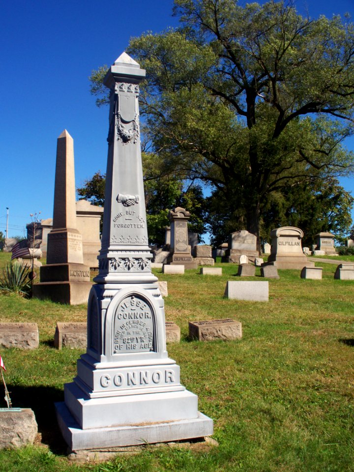 Connor Monument, Bethel Cemetery, 2015-10-12, 01