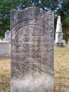 Conner (Cornelius), Bethany Cemetery, 2015-10-09, 02
