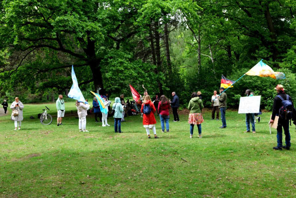Conspiracist protest Berlin 2021-05-22 18