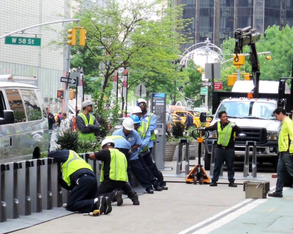 Connecting Citibike section Bwy 58 jeh