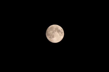Moon night sky