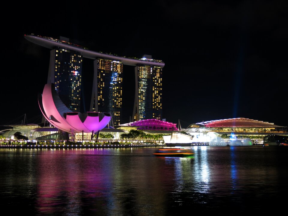 Tourism light skyline