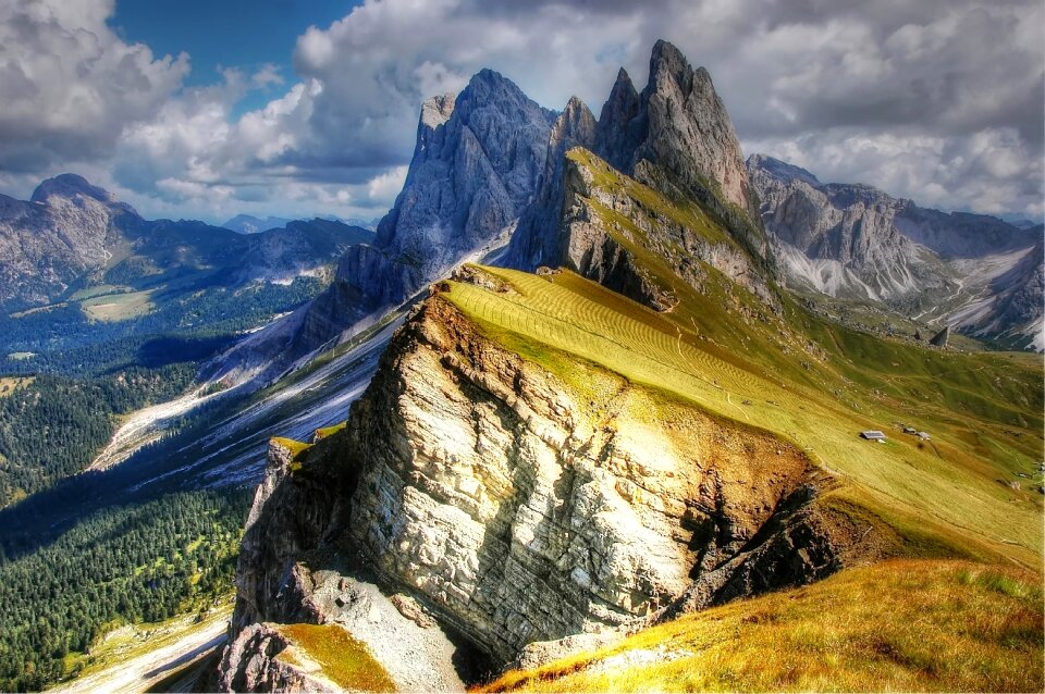 South tyrol val gardena view
