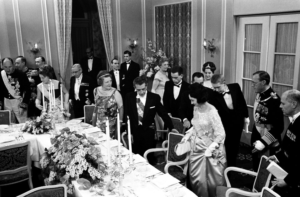 Contradiner van Mexicaanse President in het Kasteel Oud-Wassenaar , bij het betr, Bestanddeelnr 915-0047