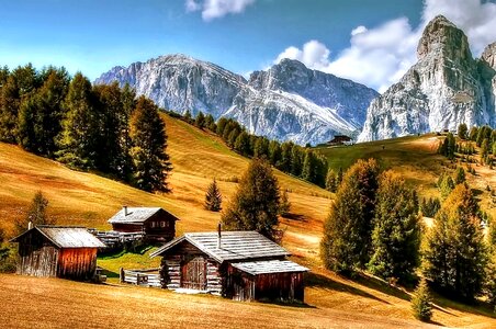 Italy south tyrol view photo