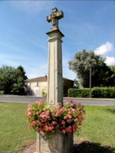 Contrisson (Meuse) croix de chemin, verso