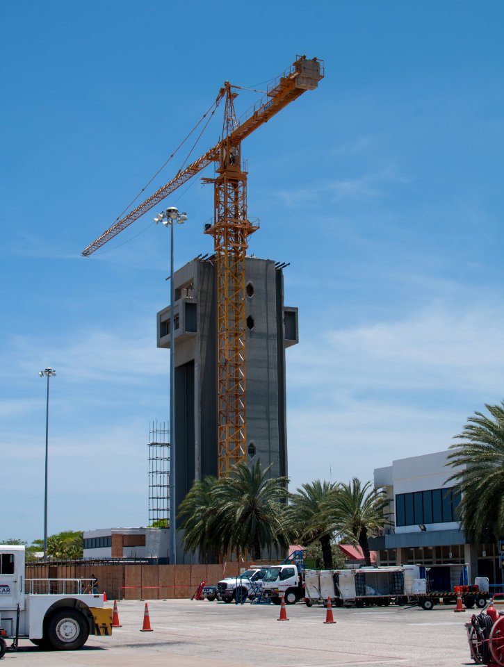Control Tower in Construction, Santiago Marino International Airport
