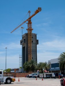 Control Tower in Construction, Santiago Marino International Airport