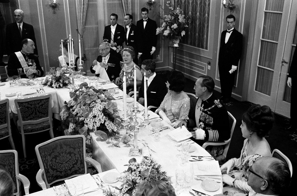 Contradiner van Mexicaanse President in het Kasteel Oud-Wassenaar , bij het betr, Bestanddeelnr 915-0048