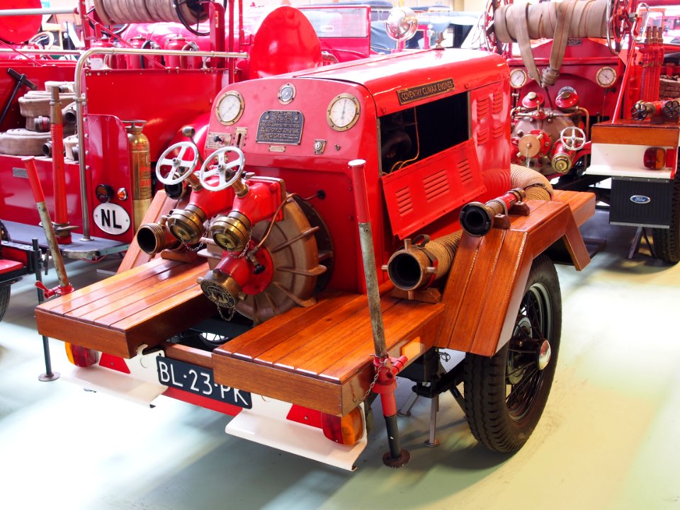 Conventry Climax Engines firefighting pump trailer pic4