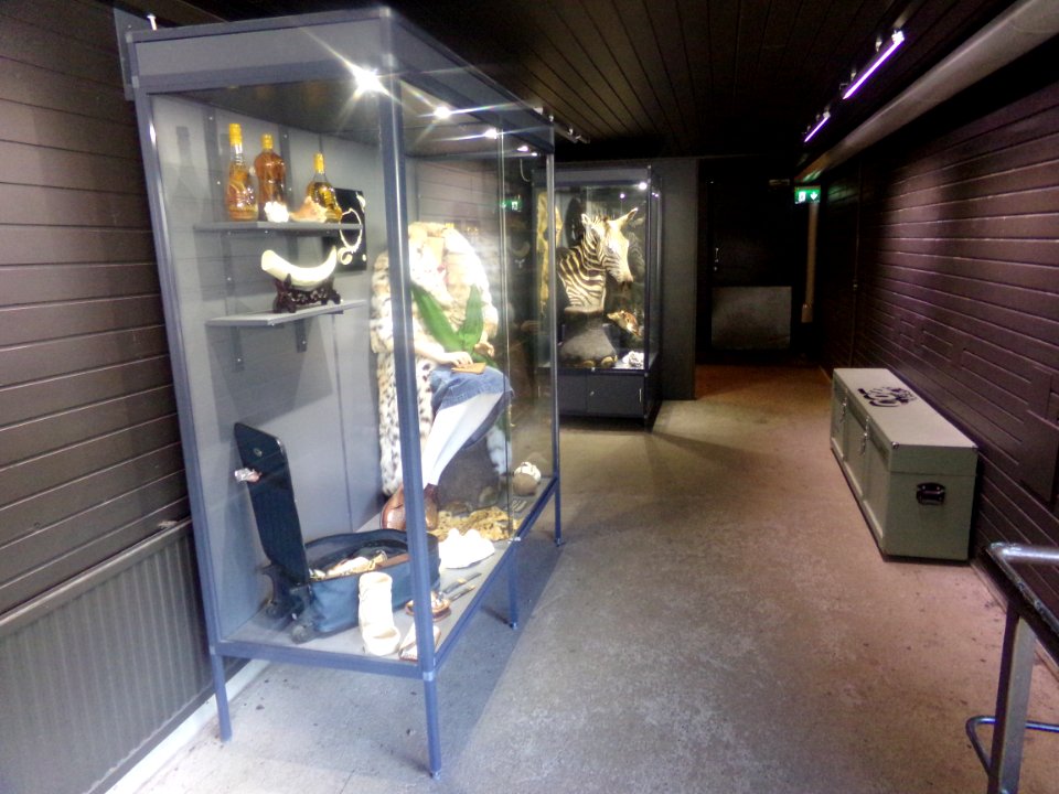 Contraband exhibition in Korkeasaari