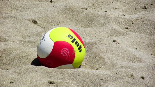 Sand sport volley photo