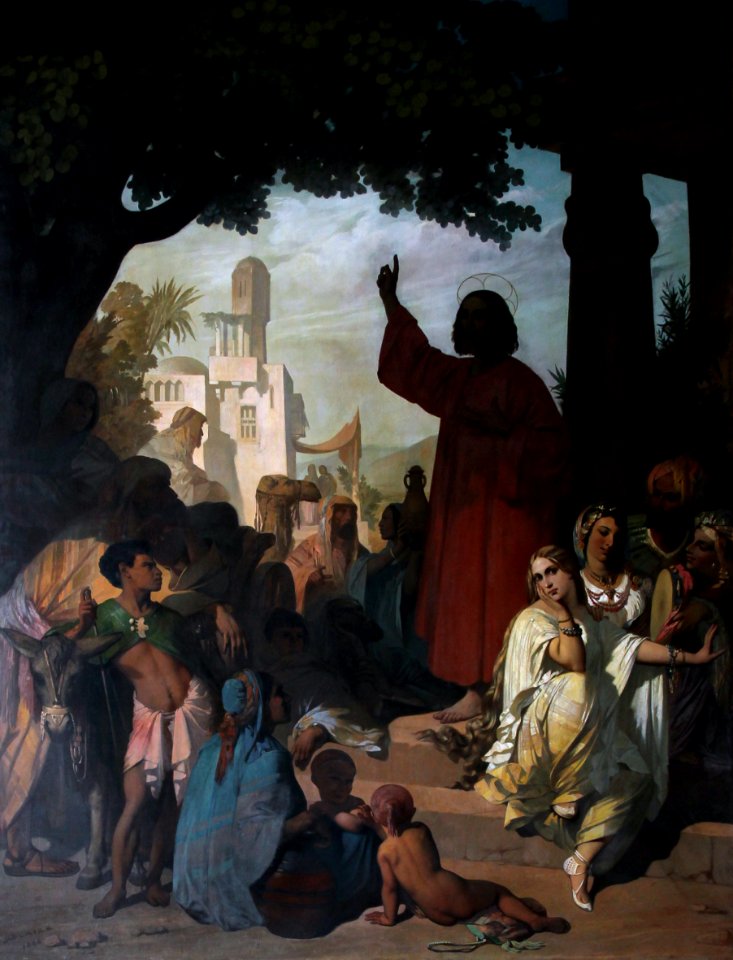 Conversion de Marie-Madeleine ou La conversion de la Madeleine Auguste-Barthélemy Glaize 1844 Eglise Saint-Laurent 07092019 7641 1