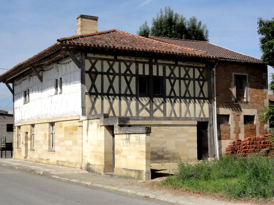 Contrisson (Meuse) maison à pans de bois