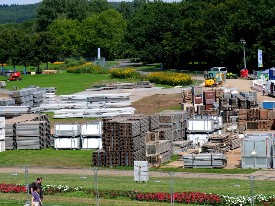COP23 buildup at the Rheinaue 09
