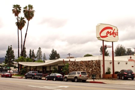 Corky's in Sherman Oaks from northeast 2014