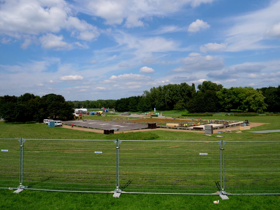 COP23 buildup at the Rheinaue 04