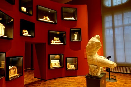 Cork models by Augusto Rosa (1738-1784), Rome - Hessisches Landesmuseum Darmstadt - Darmstadt, Germany - DSC09954