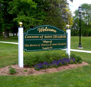 Convent Elizabeth Morristown sign jeh photo