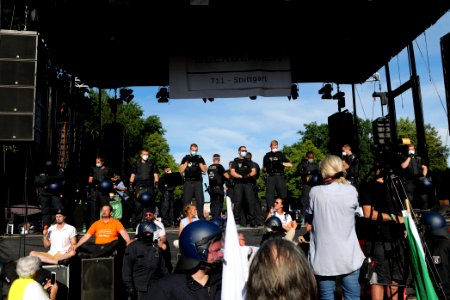 Conspiracy theorist protest Berlin Straße des 17 Juni 2020-08-01 58