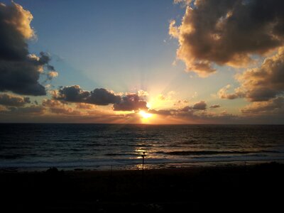 Landscape sunlight cloudscape
