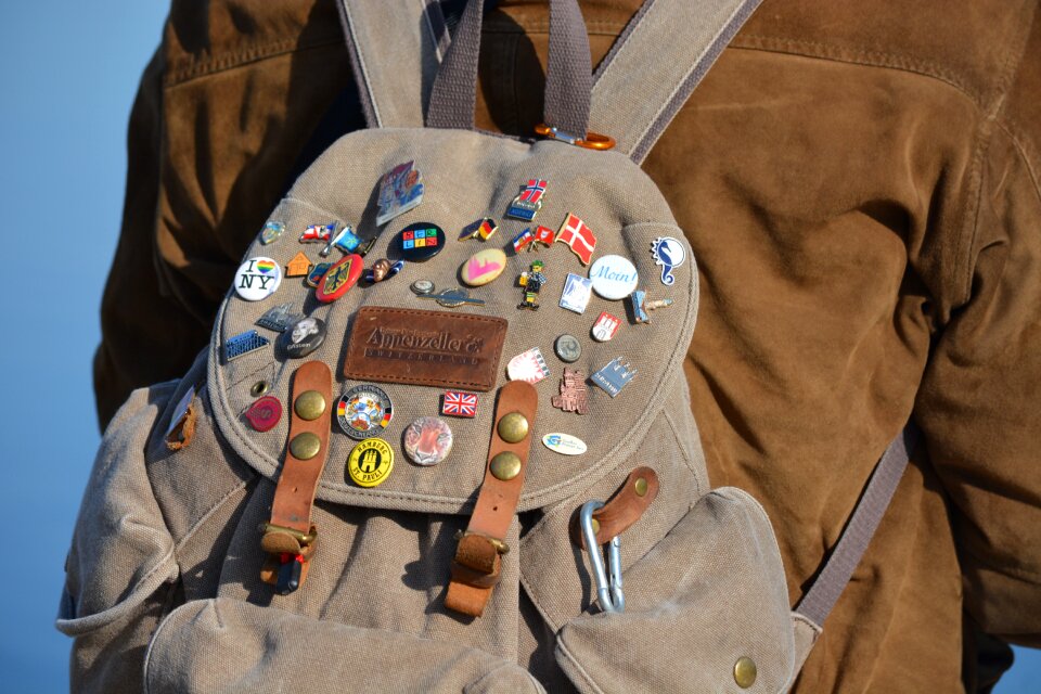 Tourist backpack globetrotter