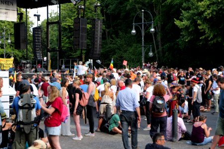 Conspiracy theorist protest Berlin Straße des 17 Juni 2020-08-01 87