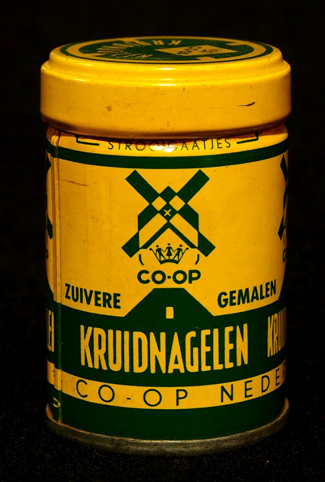 Co-op kruidnagelen blikje, foto7