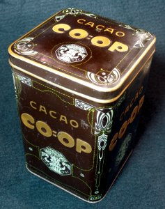 Co-op cacao blik ,foto 1