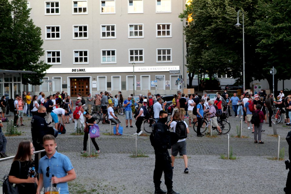 Conspiracy theorist protest Berlin 2020-07-31 45