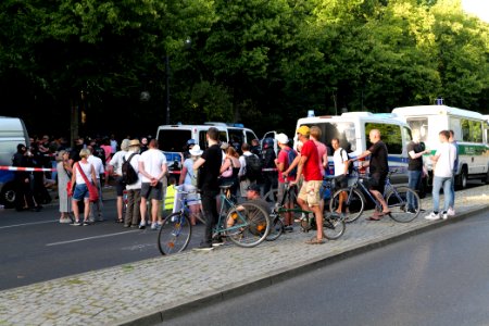 Conspiracy theorist protest Berlin Straße des 17 Juni 2020-08-01 79