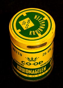 Co-op kruidnagelen blikje, foto1
