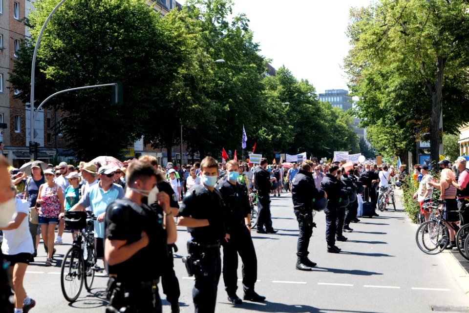 Conspiracy theorist protest Berlin 2020-08-01 100