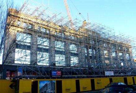 Co-op, London Road, Brighton, during Demolition (Dec 2013)