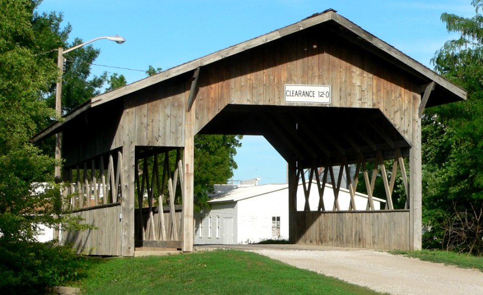 Cook, Nebraska covered bridge