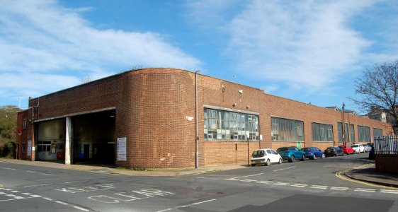 Conway Street Bus Garage, Conway Street, Hove (March 2020) (2)