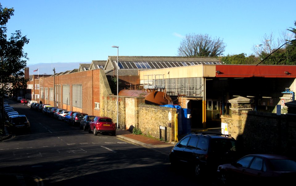 Conway Street Bus Garage, Conway Street, Hove (November 2015) (1)