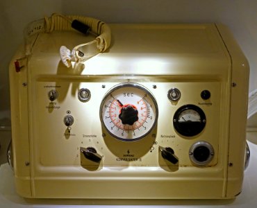 Convulsator III, Siemens, developed by Dr. Jan-Otto Ottosson in the 1960s to treat psychiatric ailments, STLM291.1 - Tekniska museet - Stockholm, Sweden - DSC01449