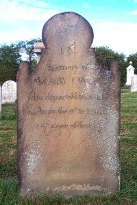 Cook (Mary), Robinson Run Cemetery, 2015-09-27, 01