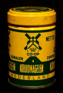 Co-op kruidnagelen blikje, foto8