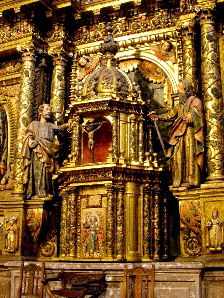 Deba - Iglesia de Santa Maria, retablo mayor 7