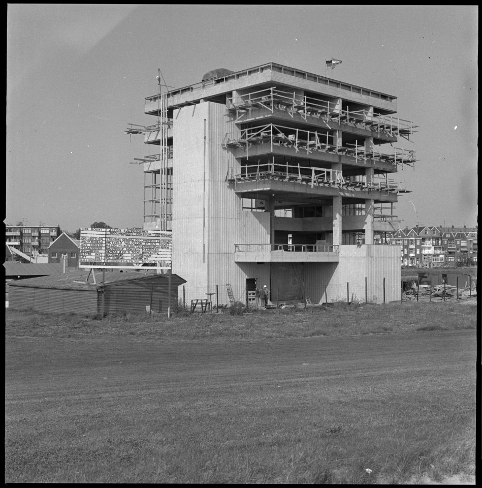 Constructie van het Sühnezeichen huis 1967