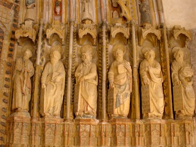 Deba - Iglesia de Santa Maria, portada 09