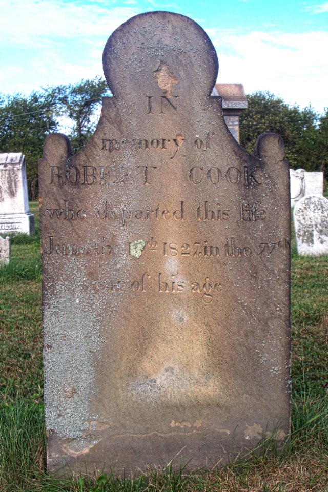 Cook (Robert), Robinson Run Cemetery, 2015-09-27, 01